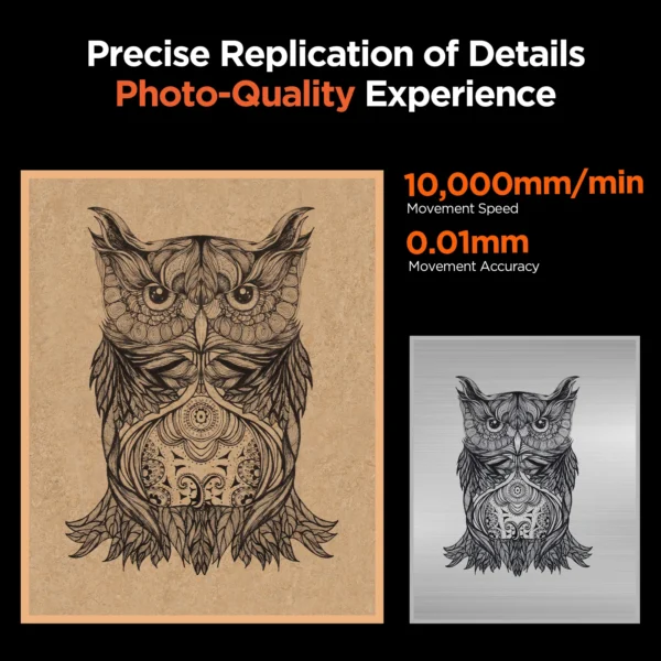 ACMER P1 20W Laser Engraver Cutting Machine - Image 2