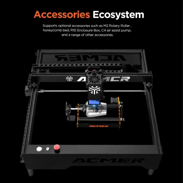 ACMER P1 20W Laser Engraver Cutting Machine - Image 6