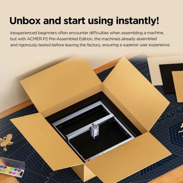 ACMER P2 Laser Engraver Cutting Machine - Image 7